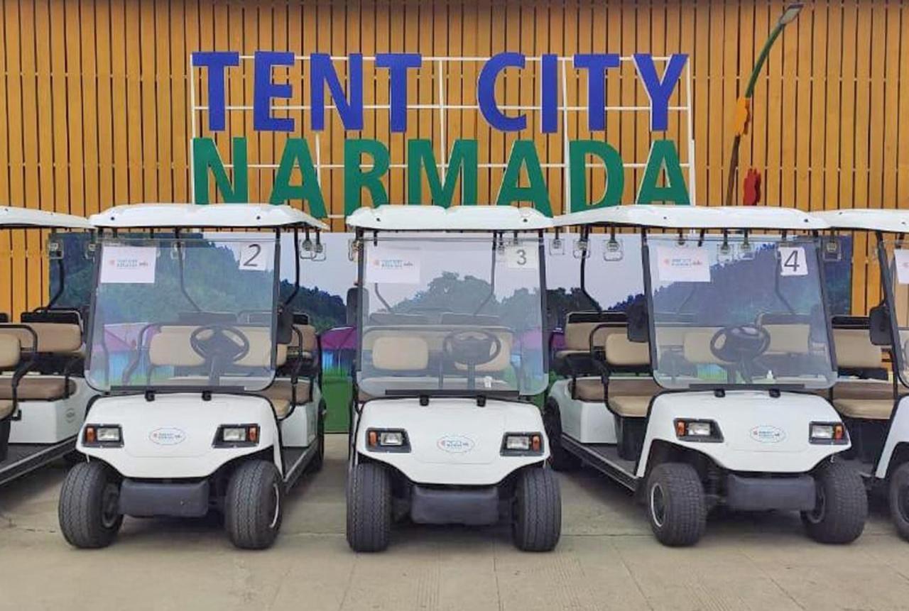 Praveg Tent City Narmada, Statue Of Unity Kevadia Exterior foto